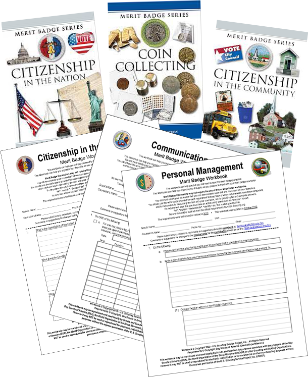 merit badge books