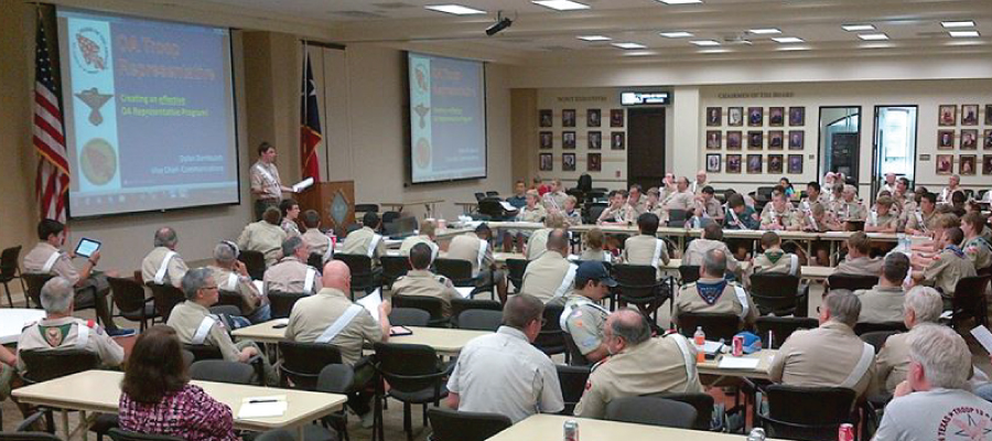 Picture of Arrowmen at LLD